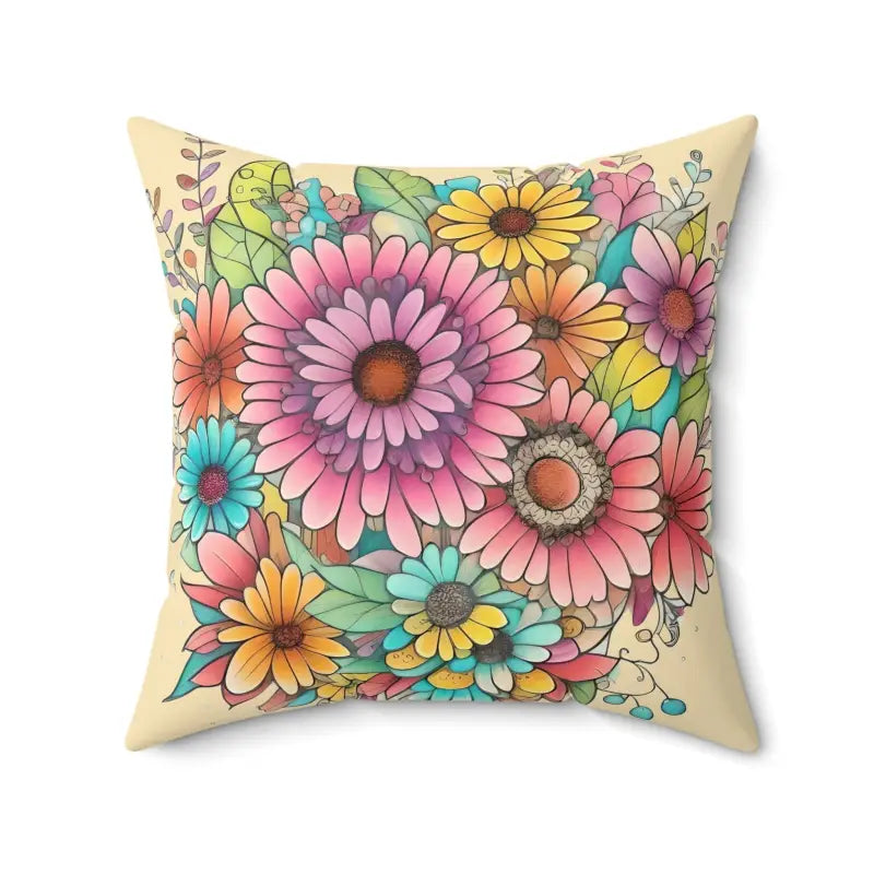 Firm Pillows for Side SleepersTransform your Space: Bold Large Flower Throw Pillows