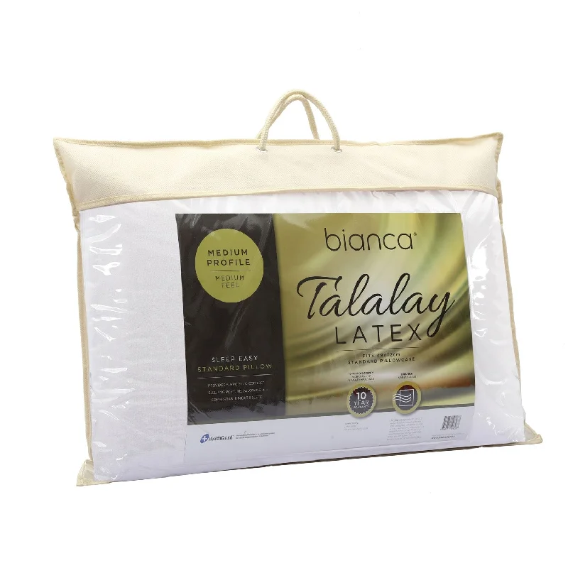 Cooling Pillows for Hot SleepersSleep Easy Medium Profile Medium Feel Talalay Latex Pillow