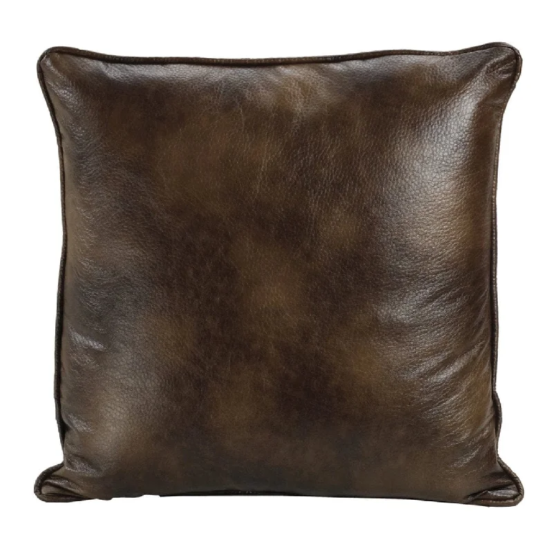 Feather Pillows for a Luxurious SleepBrown Faux Euro Pillow
