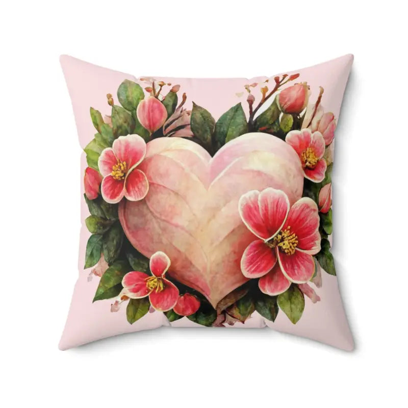 Hypoallergenic Pillows for Allergy SufferersCozy Up in Style with Blossoming Heart Polyester Square Pillow