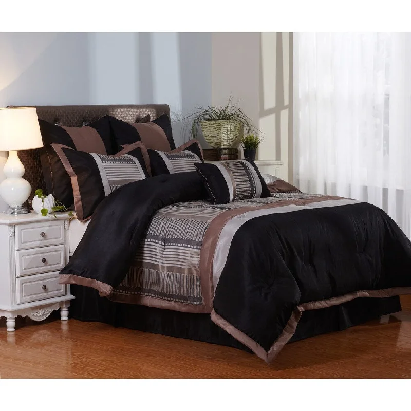 Wool - filled comforters with natural moisture - wicking and temperature - regulating featuresNanshing Vance 7-piece Comforter Set