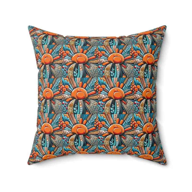 Cooling Pillows for Hot SleepersElevate your Decor: Intricate Flowers Polyester Pillow Magic