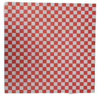 King - Size Sheet Sets with a Decorative Pillow SetXC - Checkered Sheets - Red - 12"x12" - 172045