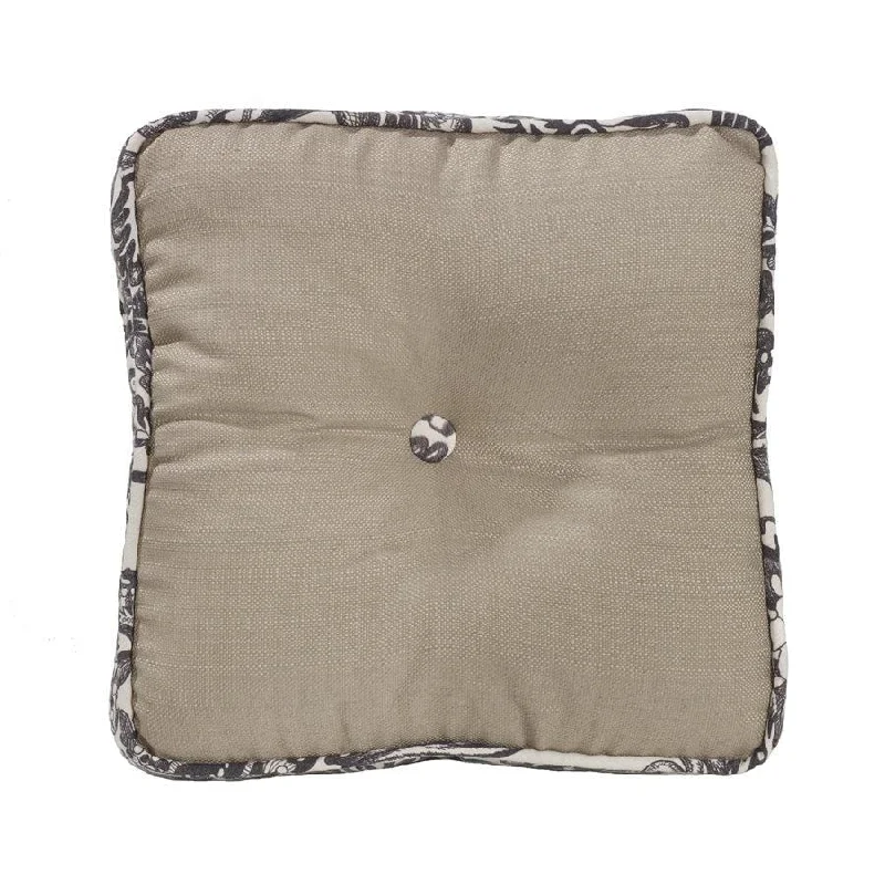 Decorative Pillows for Living Room MakeoverAugusta Buttoned Toile Box Pillow