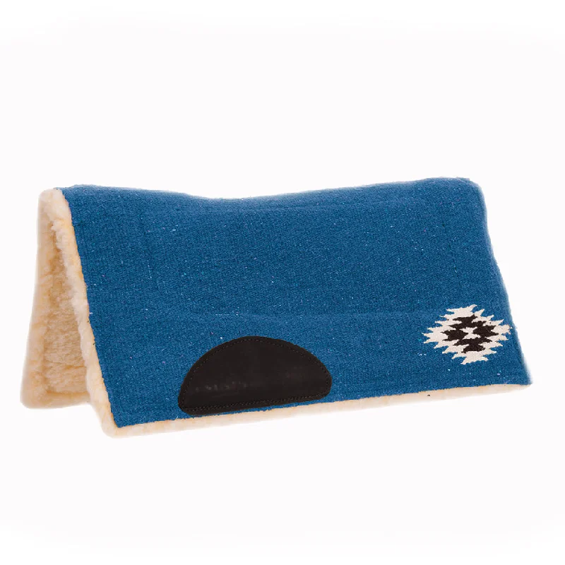 Cashmere blankets for ultimate softness and luxuryBlue Navajo Pony Pad
