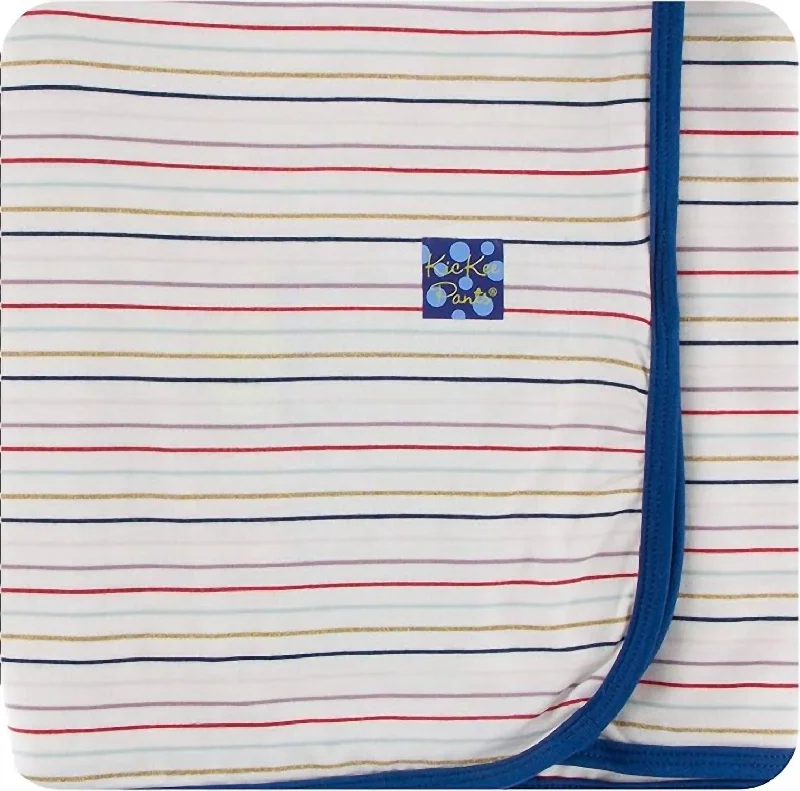 Mohair blankets with a unique sheen and softnessBamboo Print Throw Blanket In Everyday Heroes Multi Stripe Mohair blankets with a unique sheen and softnessBamboo Print Throw Blanket In Everyday Heroes Multi Stripe