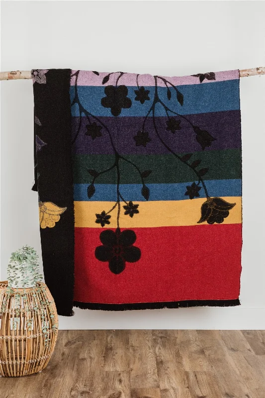 Microfiber blankets that are durable and easy to care forWool Coloured Woodland Floral Panel Microfiber blankets that are durable and easy to care forWool Coloured Woodland Floral Panel
