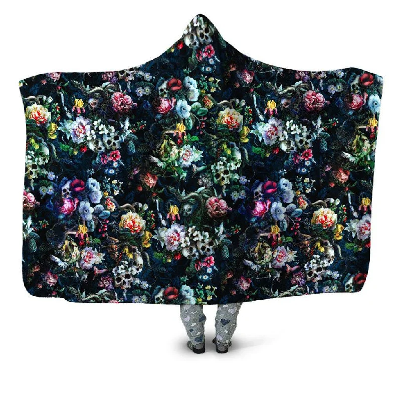 Cashmere blankets for ultimate softness and luxuryDark Splendor Hooded Blanket