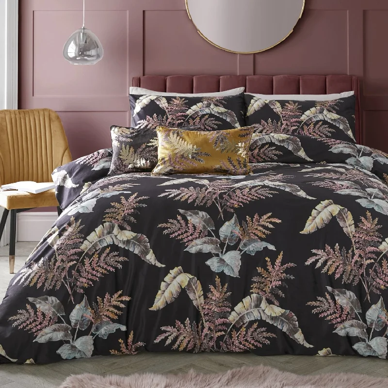 Value - for - money duvet covers that offer great quality at a reasonable priceJosette Black Velvet Duvet Set Value - for - money duvet covers that offer great quality at a reasonable priceJosette Black Velvet Duvet Set
