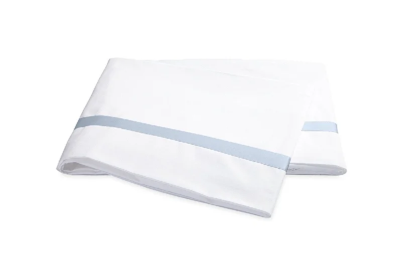 Hypoallergenic duvet covers for allergy - prone individualsLowell Blue Bedding by Matouk