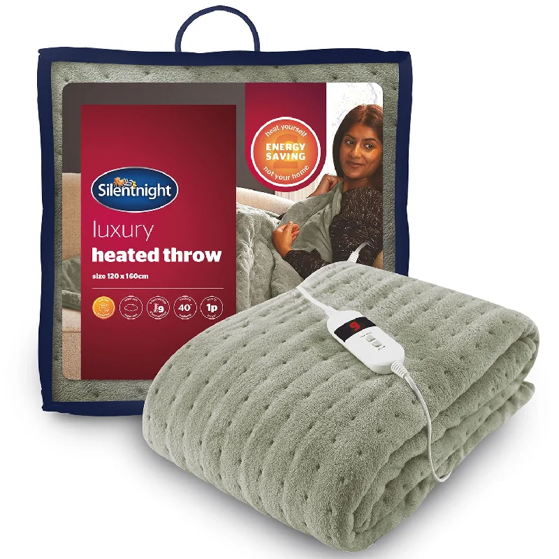 Microfiber blankets that are durable and easy to care forSilentnight Sage Green Comfort Control Luxury Heated Throw Microfiber blankets that are durable and easy to care forSilentnight Sage Green Comfort Control Luxury Heated Throw
