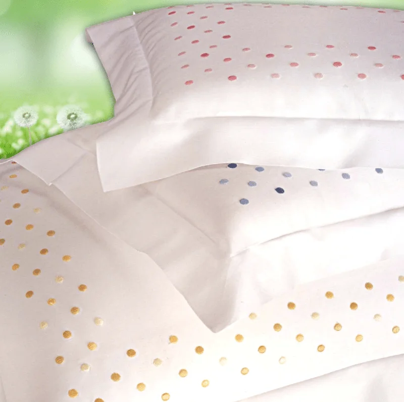 Custom - sized duvet covers to fit unique or non - standard bed framesViareggio Embroidery Bedding by Dea Linens