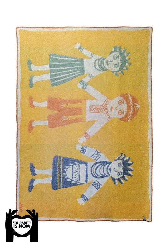 Recycled polyester blankets for an eco - conscious optionWool Blanket "Children Guards" by Maria Prymachenko - Limited Edition Recycled polyester blankets for an eco - conscious optionWool Blanket "Children Guards" by Maria Prymachenko - Limited Edition