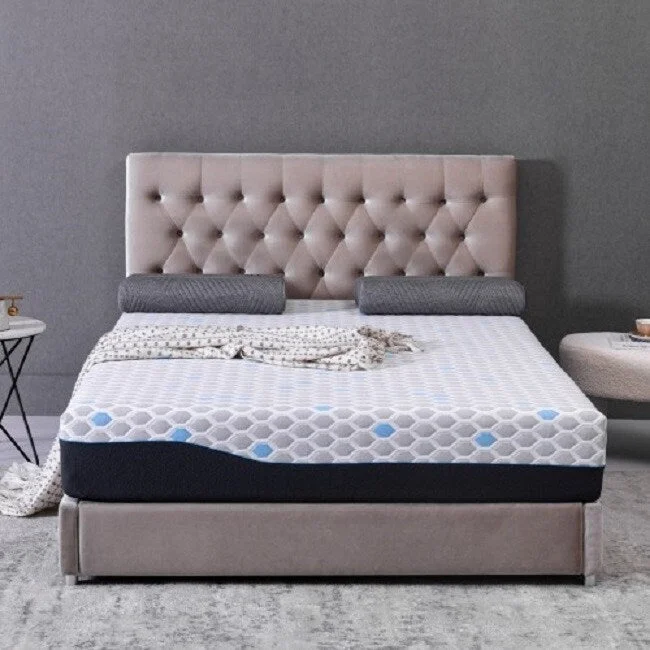 Queen - size mattresses for couples and standard bedrooms10 Inch Queen Size Memory Foam Mattress, Mattress in A Box, Gel Memory Foam Infused Bamboo Charcoal - Light Grey-Blue Queen - size mattresses for couples and standard bedrooms10 Inch Queen Size Memory Foam Mattress, Mattress in A Box, Gel Memory Foam Infused Bamboo Charcoal - Light Grey-Blue