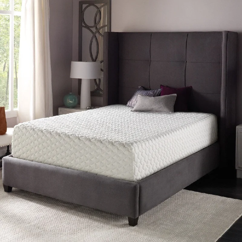 Gel - infused memory foam mattresses for cooler sleepBeautyrest 12-inch Gel Memory Foam Mattress in a Box