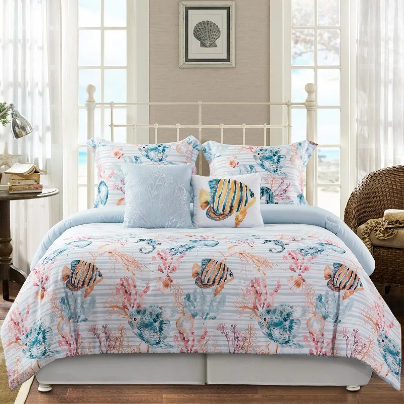 Latex - filled comforters with a bouncy texture and good supportCatalina 5-Piece Comforter Set Latex - filled comforters with a bouncy texture and good supportCatalina 5-Piece Comforter Set