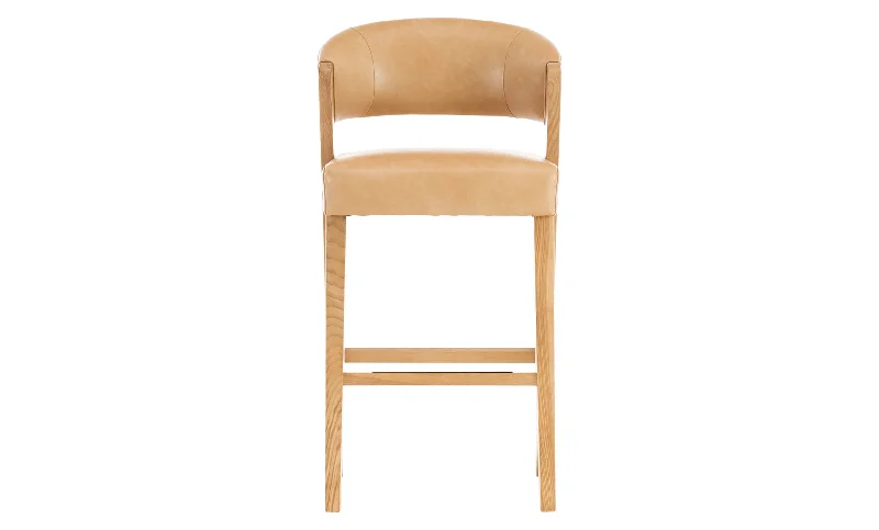 Gel - infused memory foam mattresses for cooler sleepCopley Tan Bar Stool