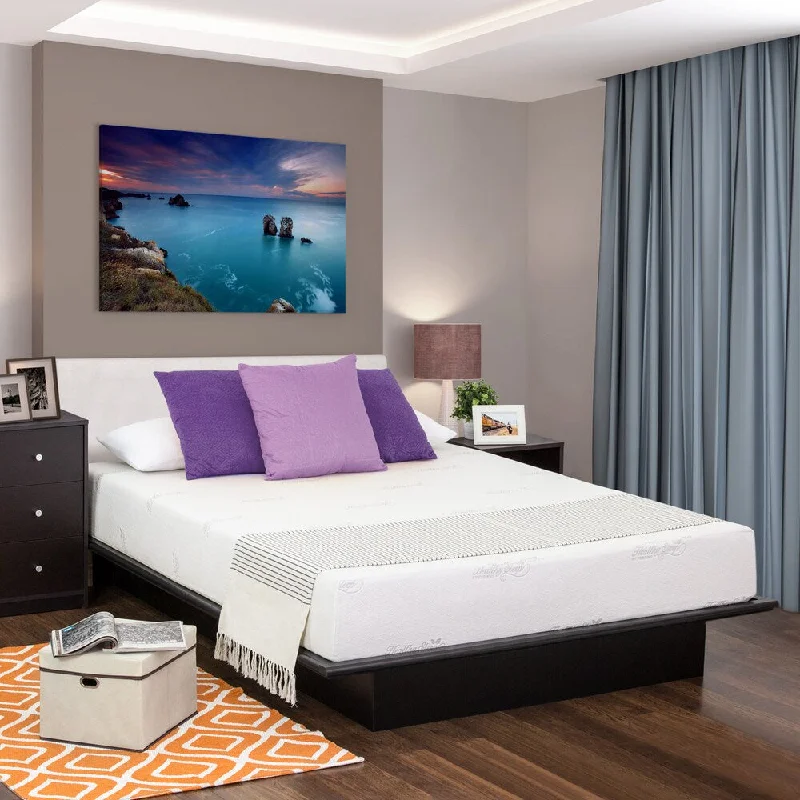 Latex mattresses with natural bounce and breathabilityFurinno HSleep Luxury 6-Inch Full-size Gel Memory Foam Mattress
