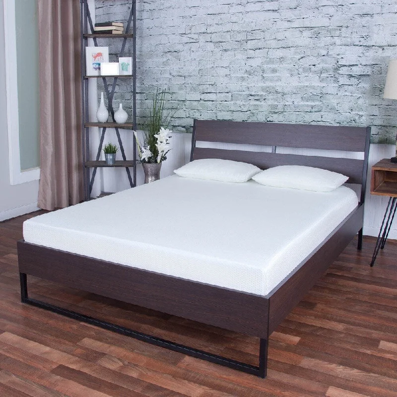 Memory foam mattresses for pressure relief and contouringIcon Sleep by Somette 8-inch Short Queen-size Gel Memory Foam Mattress with Pillows Memory foam mattresses for pressure relief and contouringIcon Sleep by Somette 8-inch Short Queen-size Gel Memory Foam Mattress with Pillows