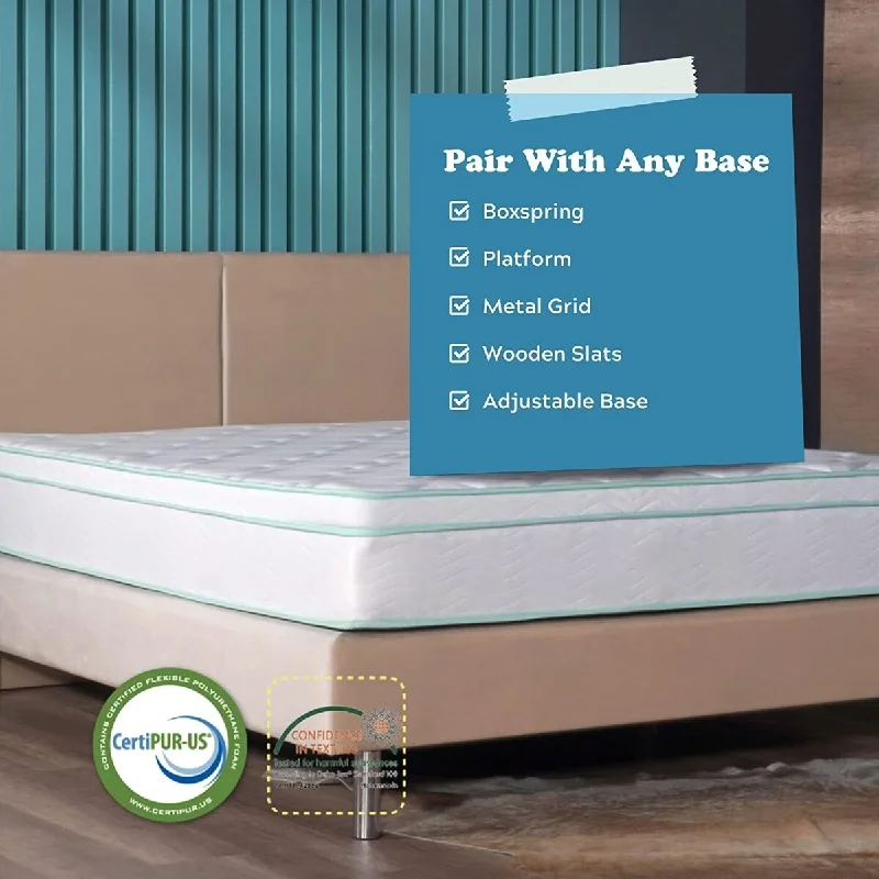 Polyester - foam mattresses for budget - friendly optionsTwin XL Size- 10-inch Cool Gel Memory Foam Innerspring Hybrid Mattress Polyester - foam mattresses for budget - friendly optionsTwin XL Size- 10-inch Cool Gel Memory Foam Innerspring Hybrid Mattress
